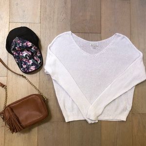 American Eagle • lightweight white sweater